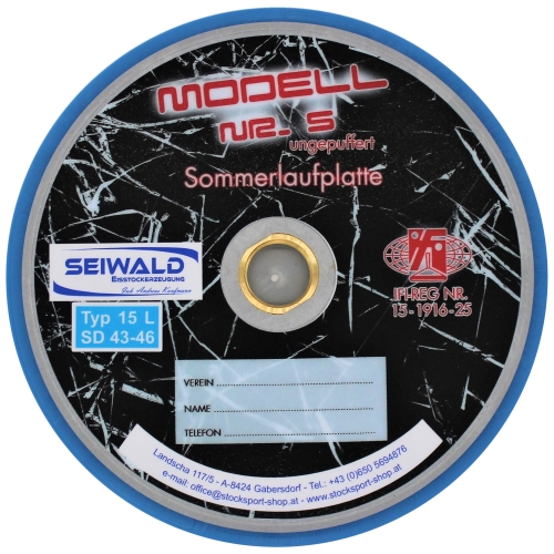 Seiwald "Modell 5" Sommerlaufplatte